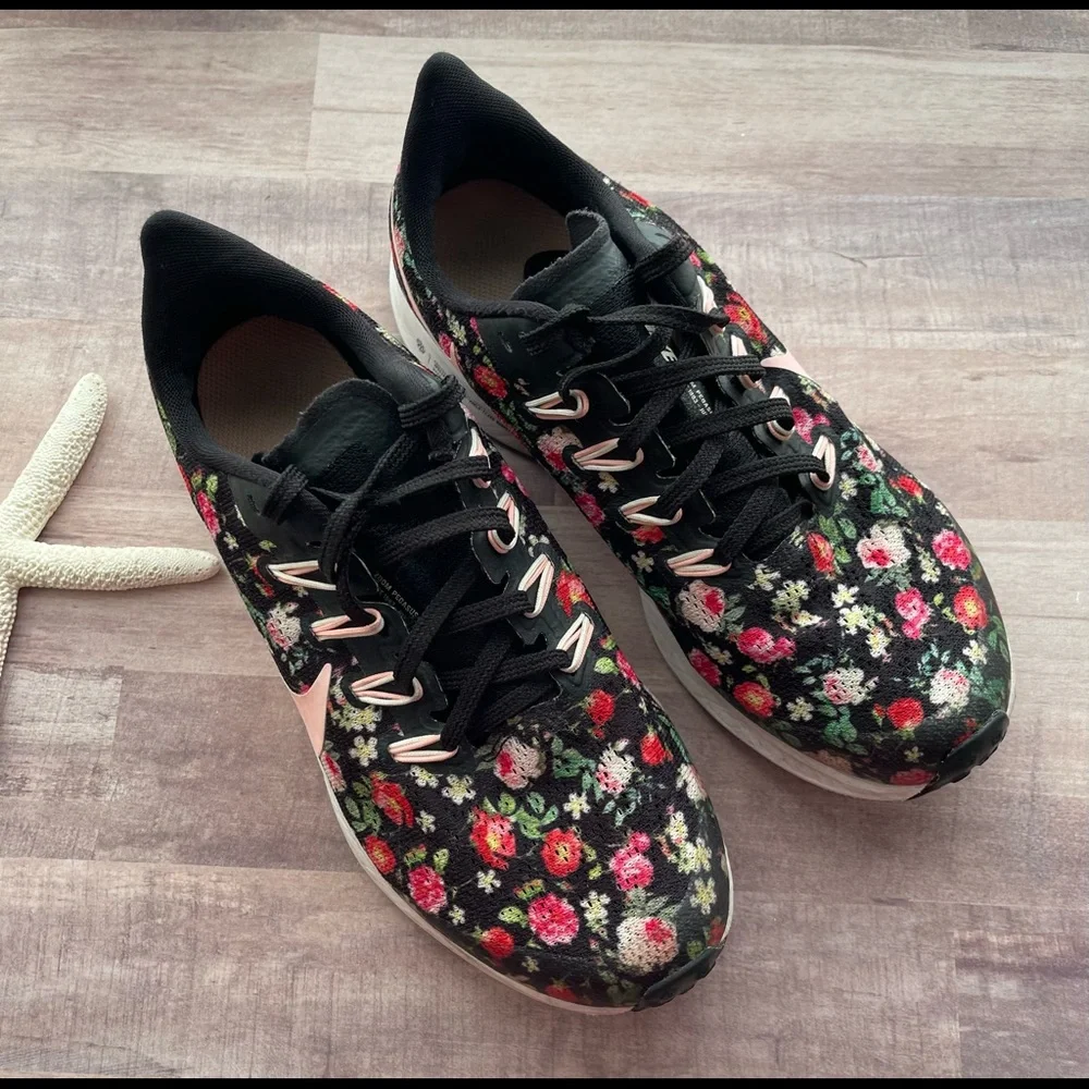 ‼️sold‼️Nike Air Zoom Pegasus 36 Floral Sneaker 5.5Y - Picture 3 of 16